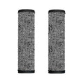 Black And White Geometric African Print Handle Covers