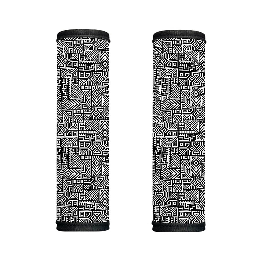 Black And White Geometric African Print Handle Covers