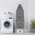 Black And White Geometric African Print Ironing Board Cover