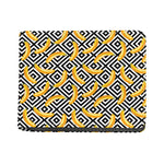 Black And White Geometric Banana Print Bifold Wallet