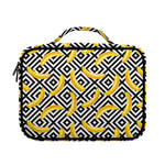 Black And White Geometric Banana Print Briefcase Bible Bag