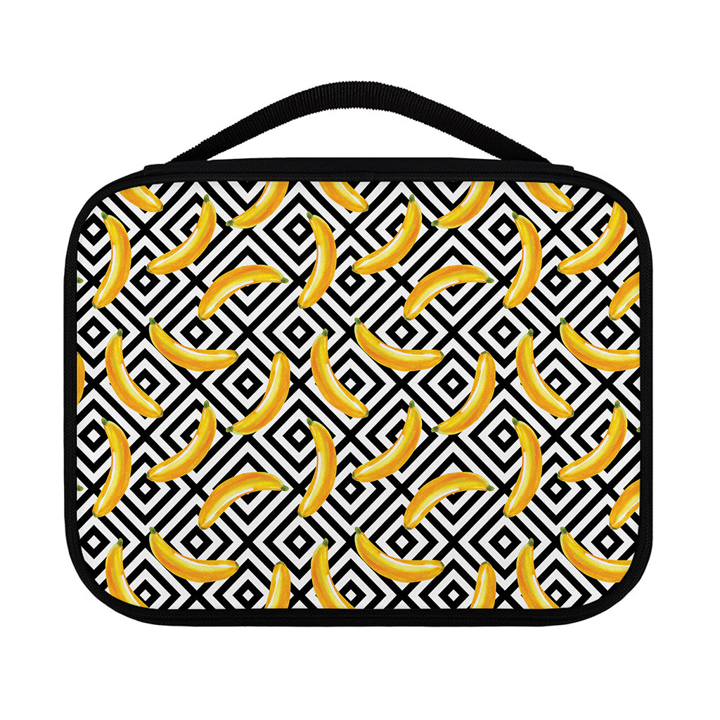 Black And White Geometric Banana Print Classic Bible Case