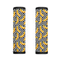 Black And White Geometric Banana Print Handle Covers