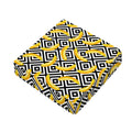 Black And White Geometric Banana Print Outdoor Seat Cushion Cover