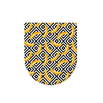 Black And White Geometric Banana Print Toilet Lid Cover