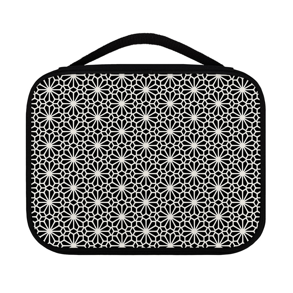 Black And White Geometric Floral Print Classic Bible Case