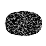 Black And White Geometric Mosaic Print Car Side Mirror Covers