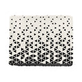 Black And White Geometric Pattern Print Bifold Wallet