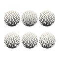 Black And White Geometric Pattern Print Coaster Set