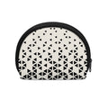 Black And White Geometric Pattern Print Coin Purse
