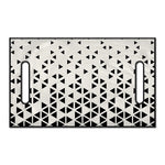 Black And White Geometric Pattern Print Golf Cart Seat Cover