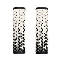 Black And White Geometric Pattern Print Handle Covers