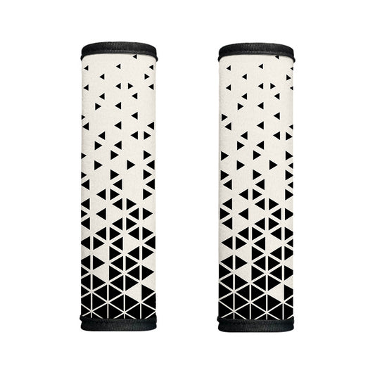 Black And White Geometric Pattern Print Handle Covers