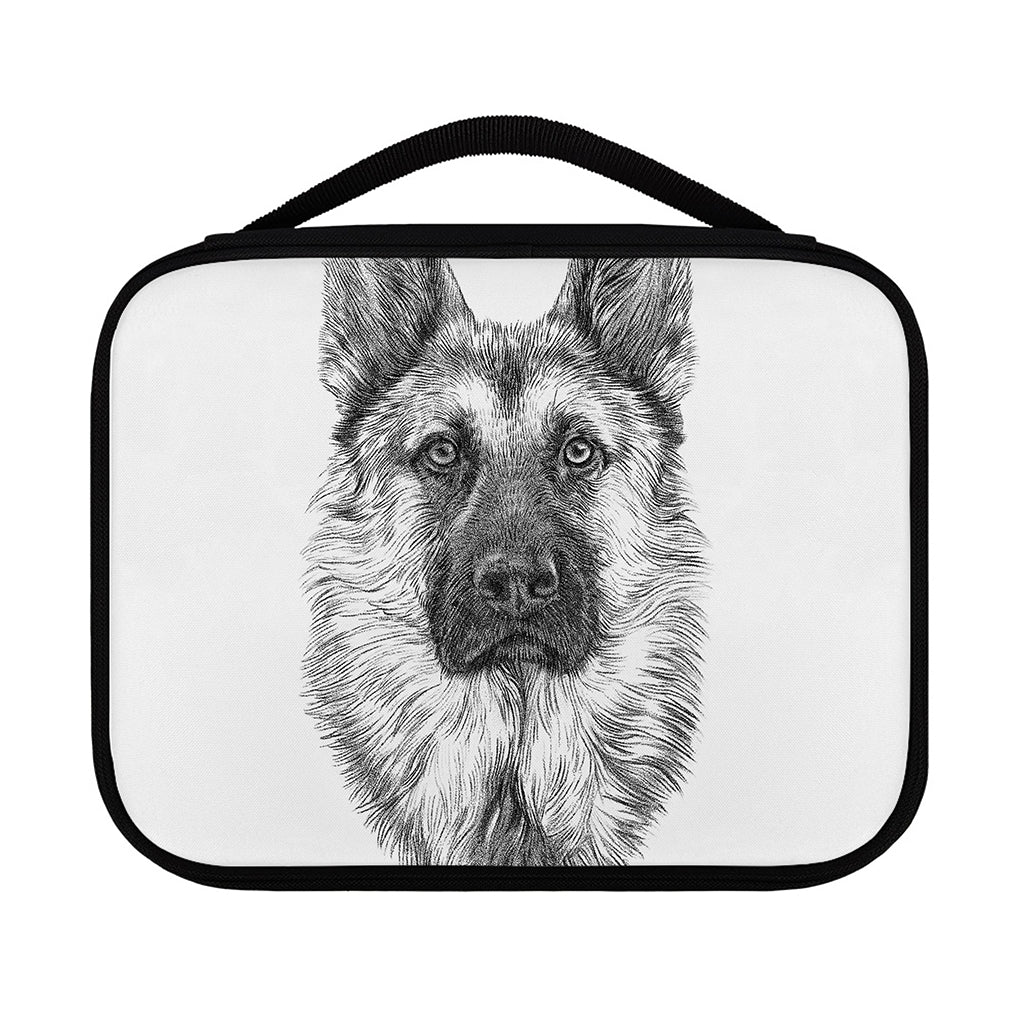 Black And White German Shepherd Print Classic Bible Case