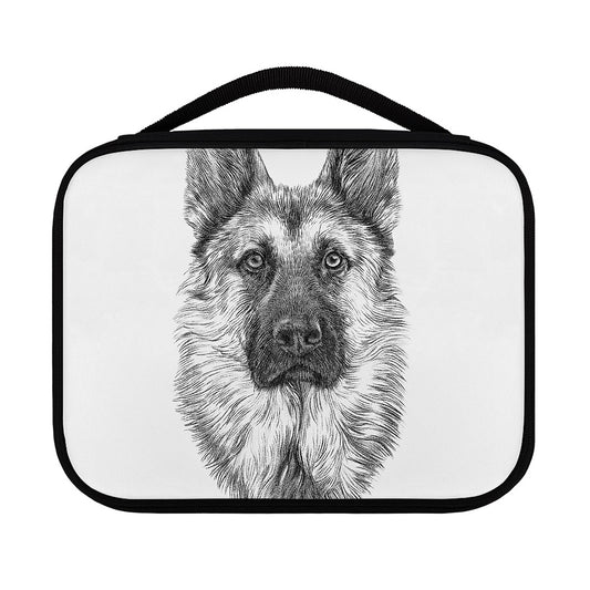Black And White German Shepherd Print Classic Bible Case