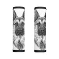 Black And White German Shepherd Print Handle Covers
