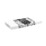 Black And White German Shepherd Print Piano Keyboard Cover