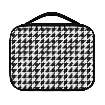 Black And White Gingham Pattern Print Classic Bible Case