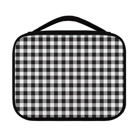 Black And White Gingham Pattern Print Classic Bible Case