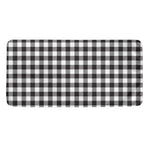 Black And White Gingham Pattern Print Towel