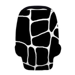 Black And White Giraffe Pattern Print Baby Seat Cover