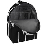 Black And White Giraffe Pattern Print Backpack