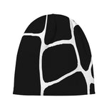 Black And White Giraffe Pattern Print Beanie