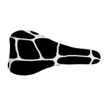 Black And White Giraffe Pattern Print Bicycle Seat Cover