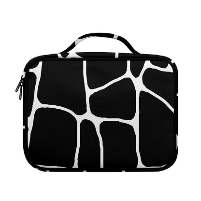 Black And White Giraffe Pattern Print Briefcase Bible Bag