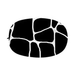 Black And White Giraffe Pattern Print Car Side Mirror Covers