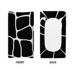 Black And White Giraffe Pattern Print Changing Pad Cover