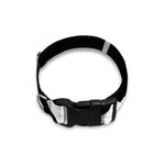 Black And White Giraffe Pattern Print Dog Collar