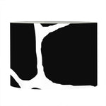 Black And White Giraffe Pattern Print Drum Lamp Shade