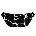 Black And White Giraffe Pattern Print Fanny Pack