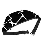 Black And White Giraffe Pattern Print Fanny Pack