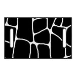 Black And White Giraffe Pattern Print Golf Cart Seat Cover
