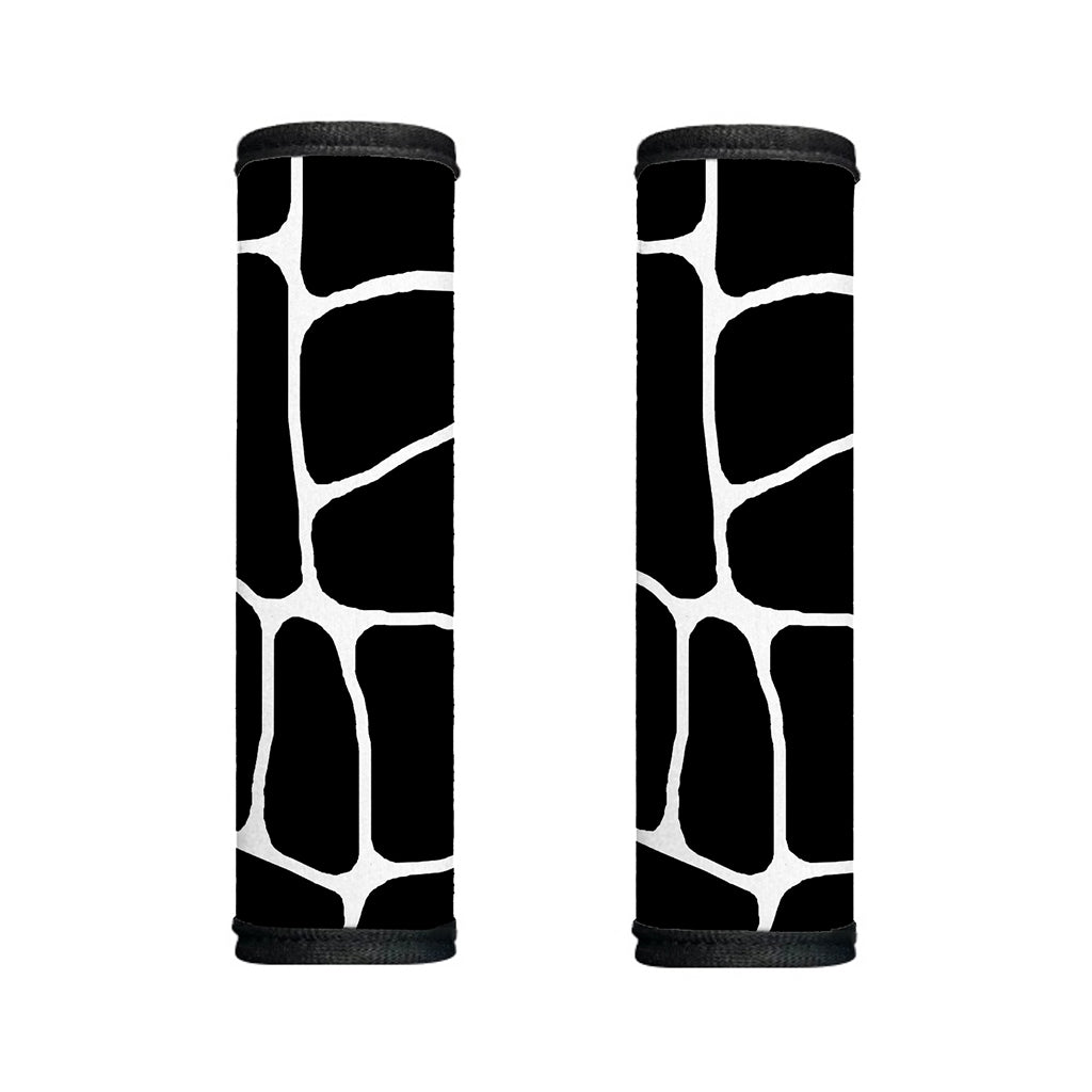 Black And White Giraffe Pattern Print Handle Covers