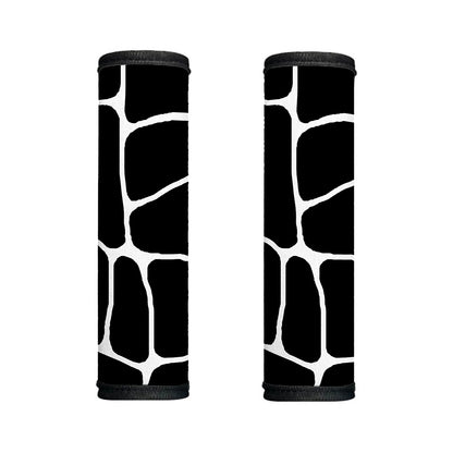 Black And White Giraffe Pattern Print Handle Covers