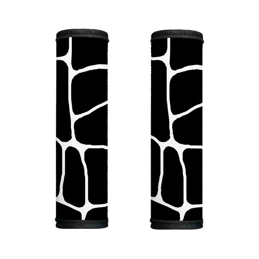 Black And White Giraffe Pattern Print Handle Covers