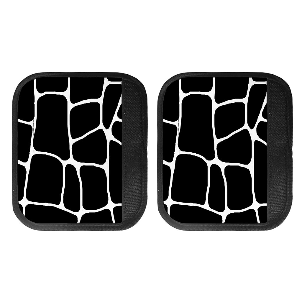 Black And White Giraffe Pattern Print Handle Covers
