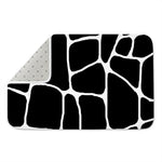 Black And White Giraffe Pattern Print Indoor Door Mat