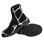 Black And White Giraffe Pattern Print Backpack