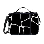 Black And White Giraffe Pattern Print Shoulder Strap Bible Bag