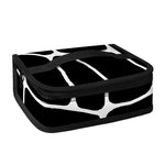 Black And White Giraffe Pattern Print Small Lunch Bag