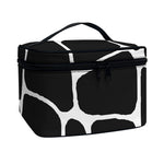 Black And White Giraffe Pattern Print Travel Makeup Bag