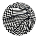 Black And White Glen Plaid Print Basketball