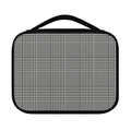 Black And White Glen Plaid Print Classic Bible Case