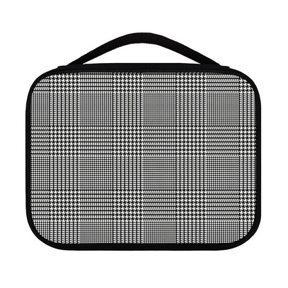 Black And White Glen Plaid Print Classic Bible Case