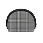Black And White Glen Plaid Print Coin Purse