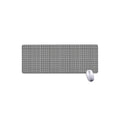 Black And White Glen Plaid Print Extended Mouse Pad